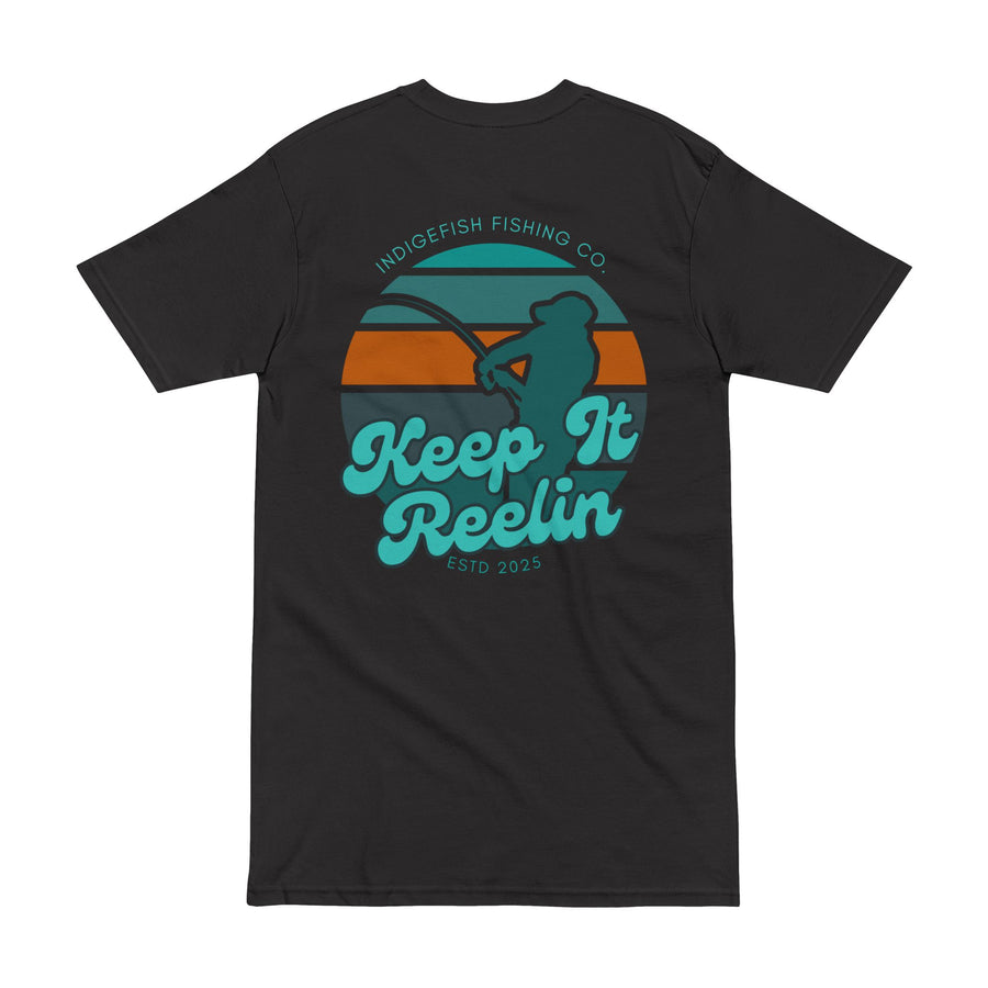 Keep It Reelin' Heritage Angler Tee by IndigeFish