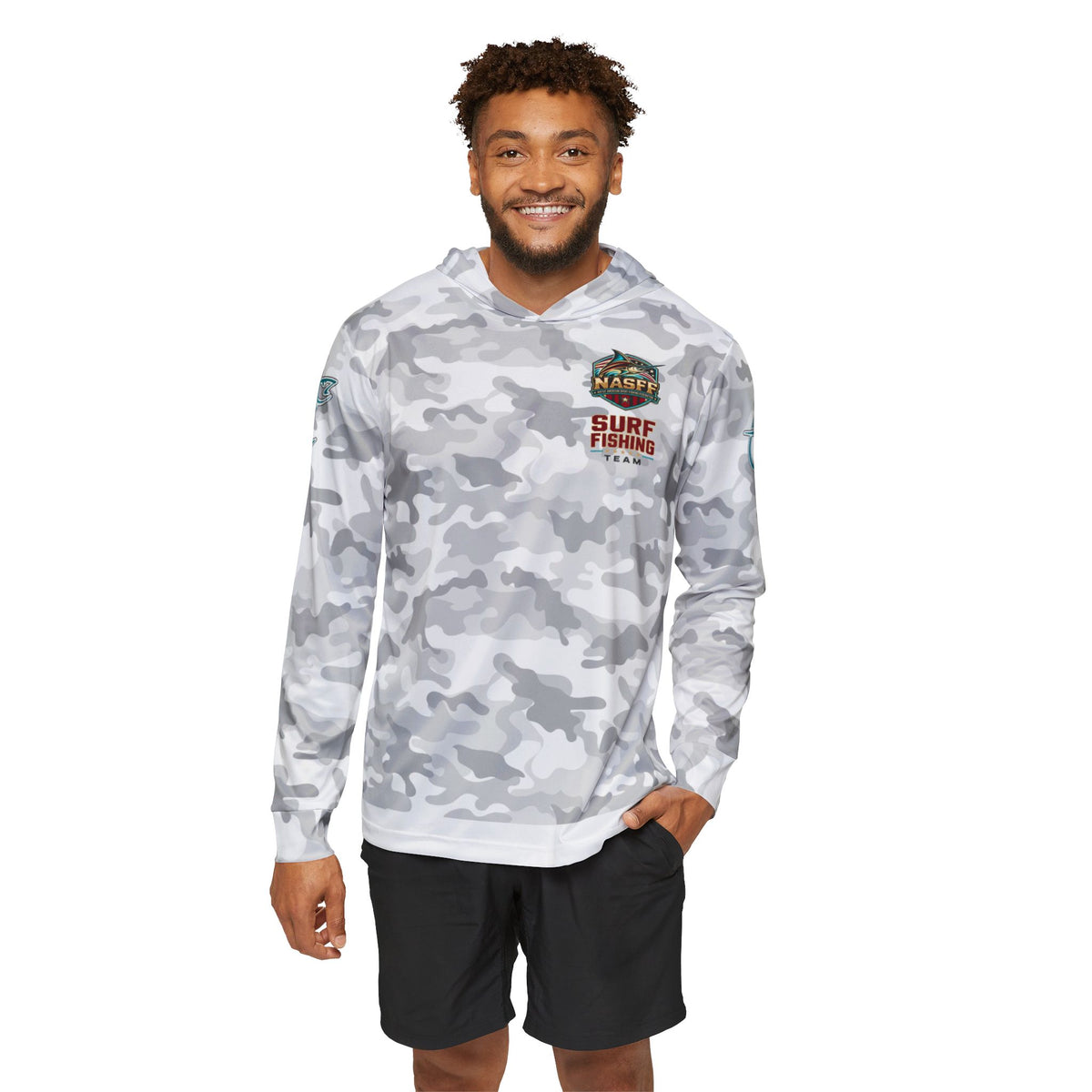 NASFF Surf Fishing Team Hoodie — Salt Camo